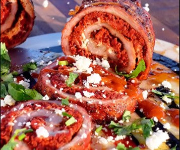 Longoniza Skirt Steak Pinwheels