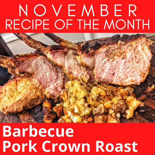 Recipe of the Month: Barbecued Pork Crown Roast by Barbecues Galore