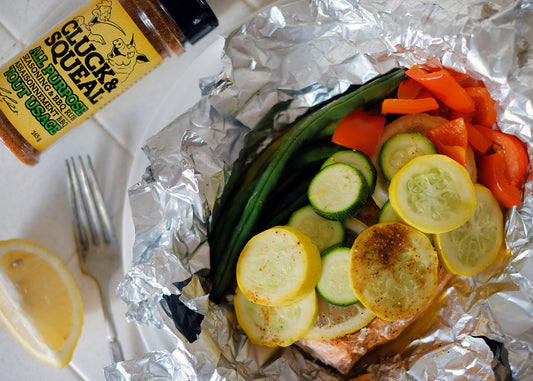 Recipe of The Month: Cluck & Squeal Salmon Packets