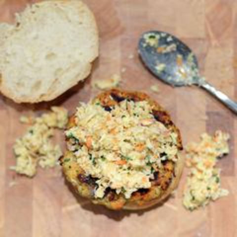 Recipe of The Month: Salmon Burgers with Coleslaw Recipe
