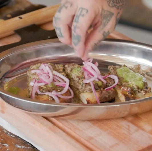 Spicy Lamb Flatbread Recipe