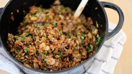 Recipe of The Month: Wild Rice and Mushroom Stuffing