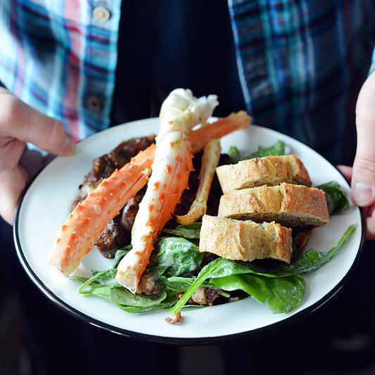 Recipe of The Month: Steak and King Crab For Two Recipe
