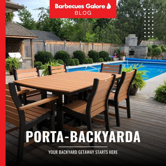 Escape To Your Porta-Backyarda