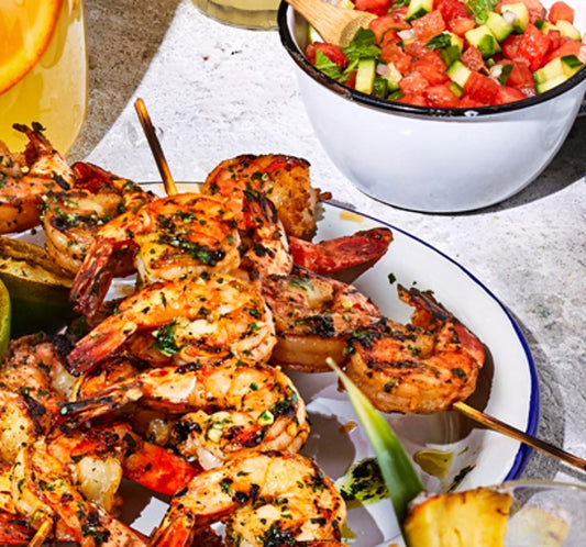 THAI SHRIMP AND WATERMELON SALAD