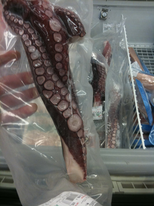 Barbecued tentacles