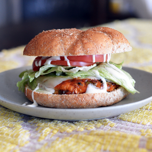 Hot Wings Burger Recipe