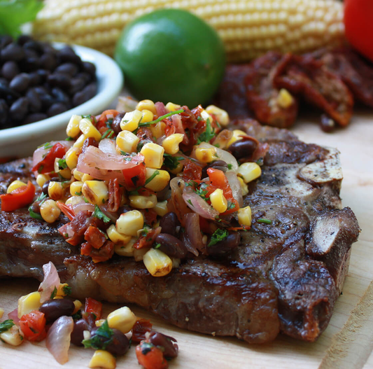 Fire Roasted Corn & Black Bean Salsa Recipe