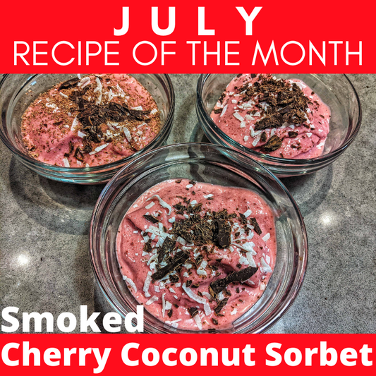 Recipe of the Month: Smoked Cherry Coconut Sorbet