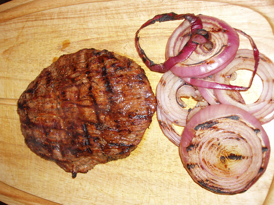 Barbecued flank steak