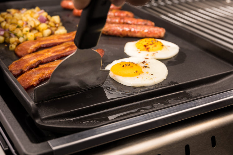 Cast Iron Plancha Griddles Half and Full Round - Big Green Egg