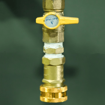 Barbecues Galore Barbecue Parts > Hoses & Fittings > Fittings Brass Fitting - HMPHMP 1/2" Male to 1/2" Male Pipe Thread