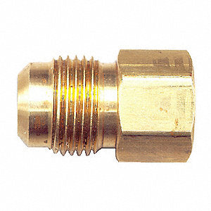Coupling Male Flare to FPT - 3/8" to 1/8"