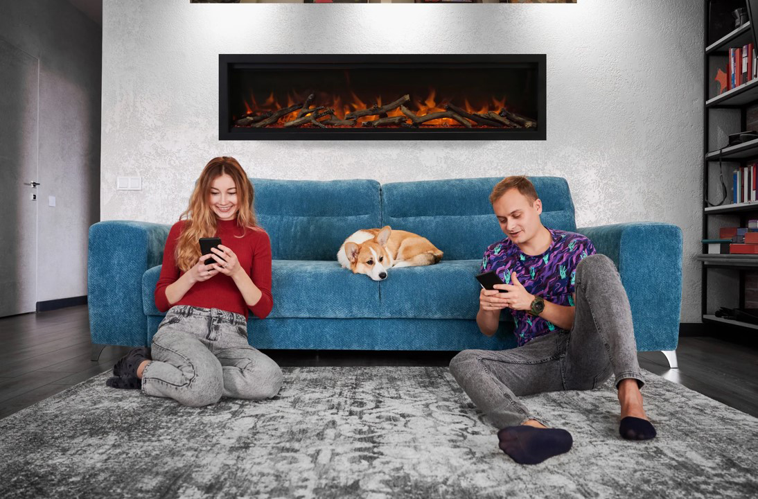 Ambiance 50" Impressionist Lumina Electric Fireplace