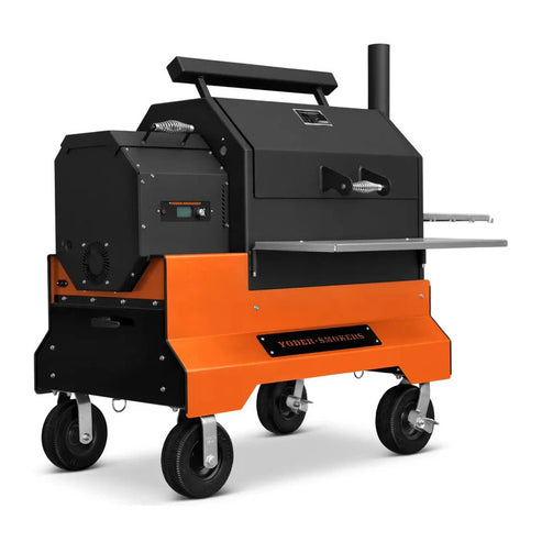 Yoder Smokers YS640S Competition Pellet Grill and Cart with Storage Dr ...