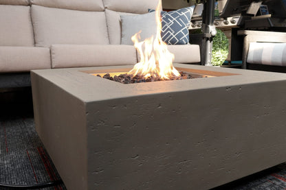 1867 Outdoor Living > Firepits > Gas Firepits 1867 Edward Squar Fire Table