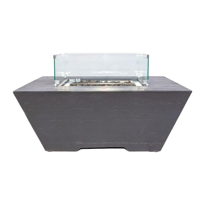 1867 Outdoor Living > Firepits > Gas Firepits 1867 O'Hara Fire Table Coffee Black w/Fabric Cover