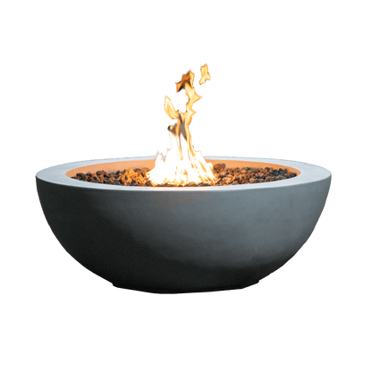 1867 Outdoor Living > Firepits > Gas Firepits 1867 The Cleary Fire Table Light Grey Smooth Finish w/Fabric Cover