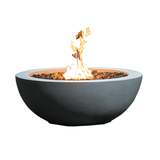1867 Outdoor Living > Firepits > Gas Firepits 1867 The Cleary Fire Table Light Grey Smooth Finish w/Fabric Cover