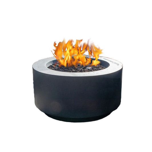 1867 Outdoor Living > Firepits > Gas Firepits 1867 The Kaz Round Fire Table
