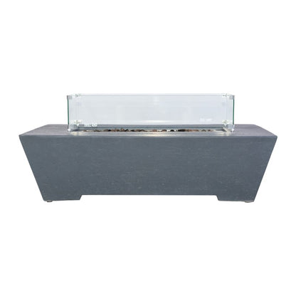 1867 Outdoor Living > Firepits > Gas Firepits 1867 The Sonny Trapezoid Fire Table