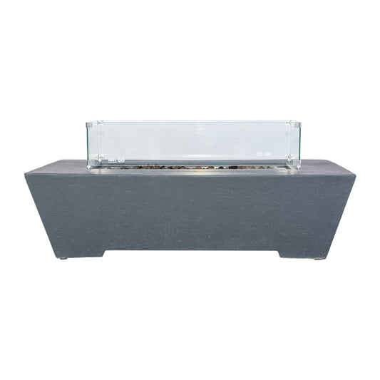 1867 Outdoor Living > Firepits > Gas Firepits 1867 The Sonny Trapezoid Fire Table