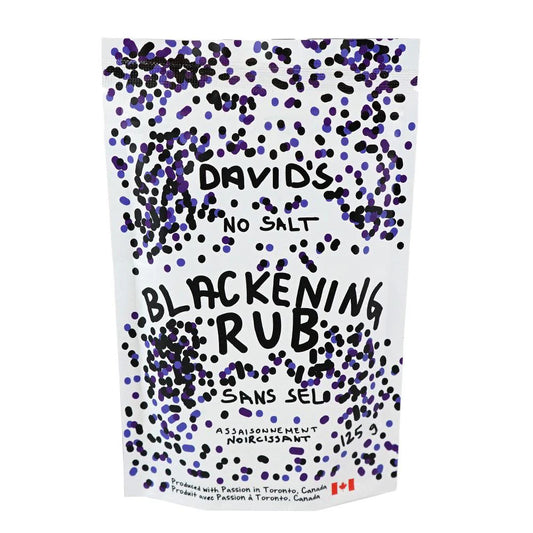 David's No Salt Blackening Rub - 125 g