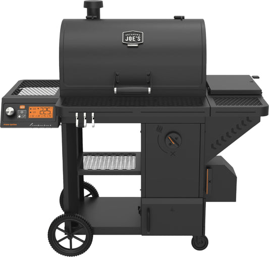 Oklahoma Joe's Tahoma 1200A DLX Auto-Feed Charcoal Grill