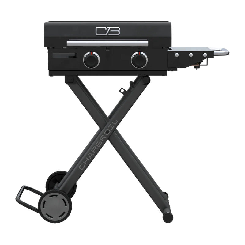 Charbroil 2 Burner Folding Cart Griddle