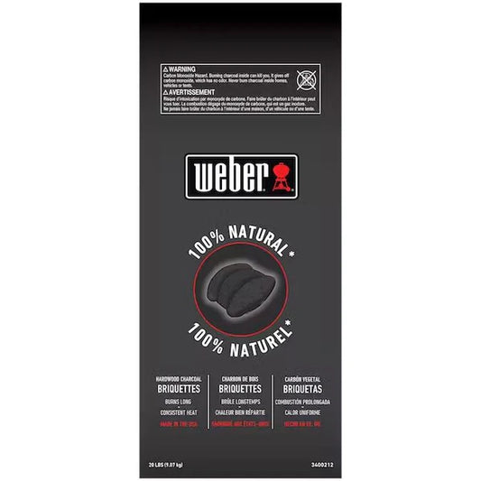 Weber Charcoal Briquettes - 20 lb