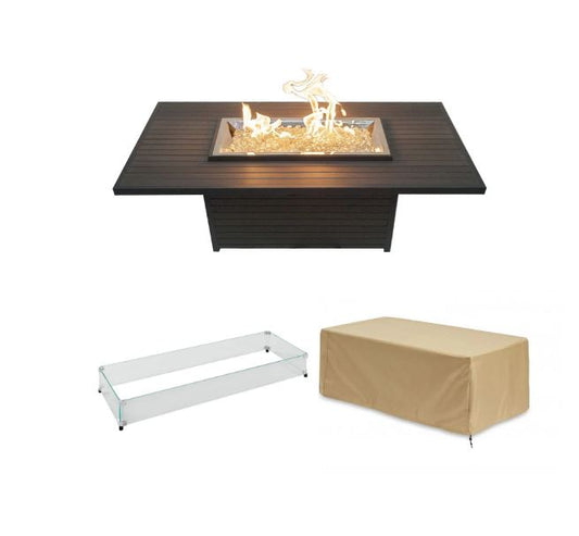 Outdoor GreatRoom Brooks Extra Long 61" x 32"  Fire Table