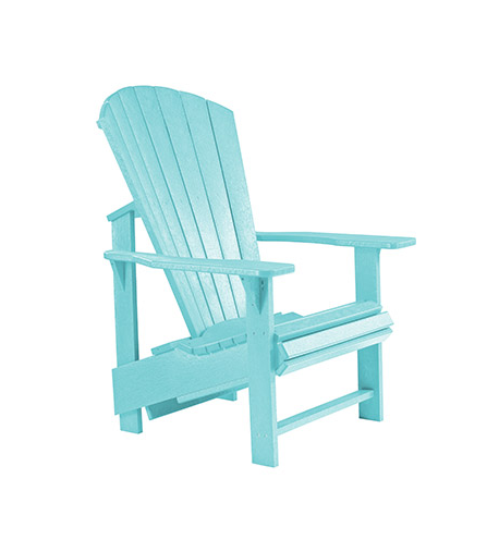 C.R. Plastic Products Upright Adirondack Chair – Barbecues Galore