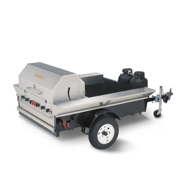 Crown Verity Towable Grill - 48" Grill with Open Bed