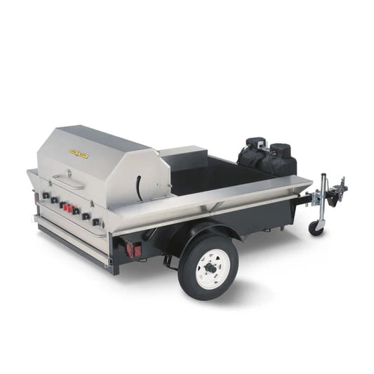Crown Verity Towable Grill - 48" Grill with Open Bed