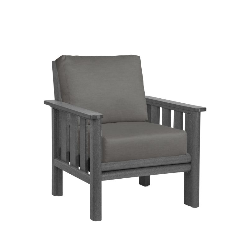 C.R. Plastic Products Stratford Deep Seating Arm Chair