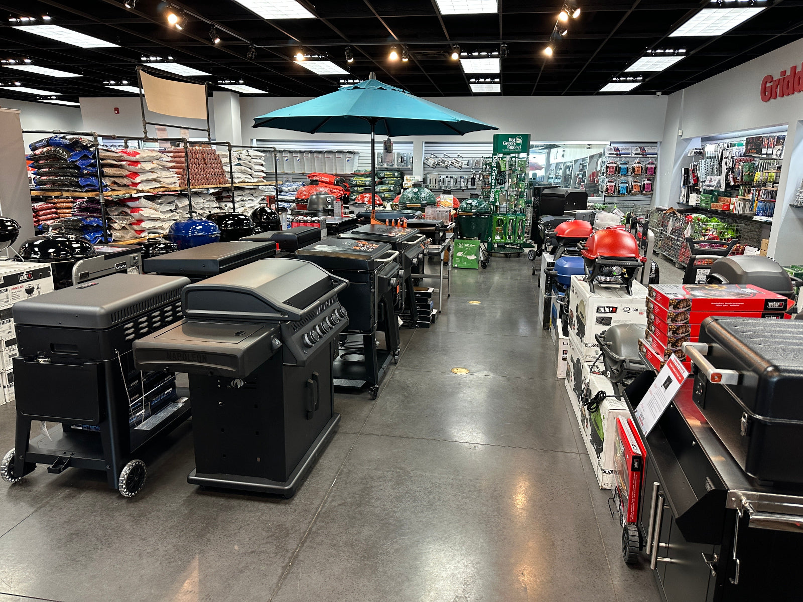 Barbecues Galore Edmonton store showroom