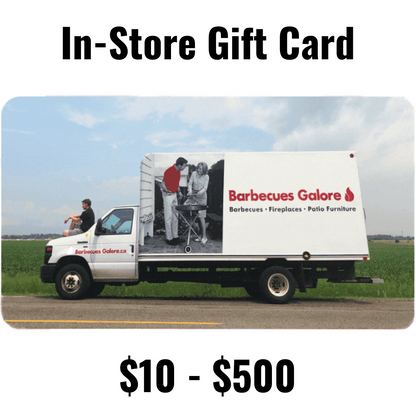 BARBECUES GALORE GIFT CARD (IN-STORE USE ONLY)