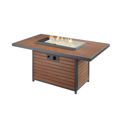 Outdoor GreatRoom Kenwood Rectangular 50" x 31" Fire Table