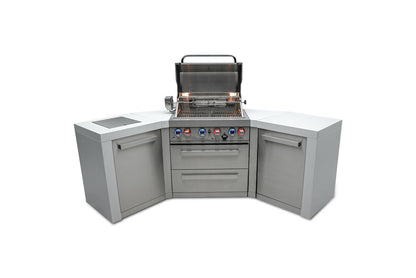 Mont Alpi 4-Burner Deluxe with 45-Degree Corners