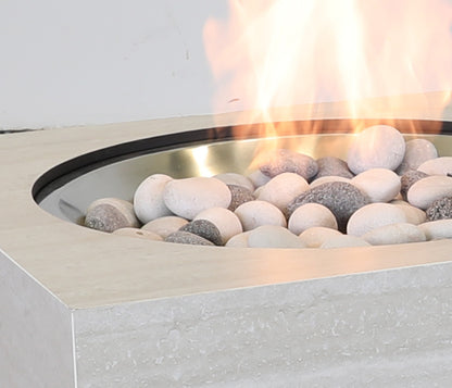 Cabana Coast 46" Offset Fire Table