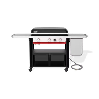 Weber Slate 30" Rust-Resistant Griddle with Extendable Side Table