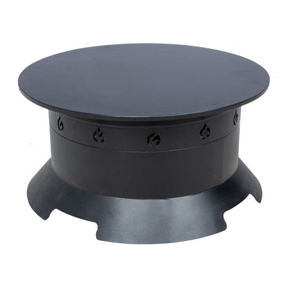 1867 The Arnold Portable Fire Bowl w/ Cover (Propane)