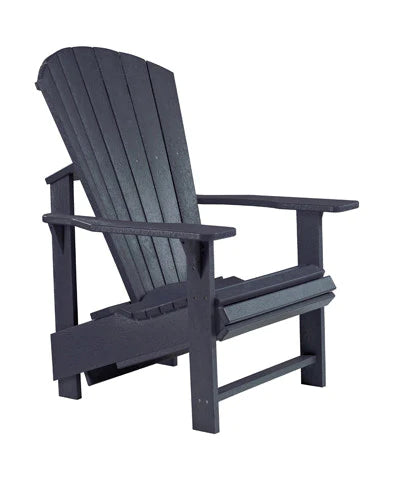 C.R. Plastic Products Upright Adirondack Chair