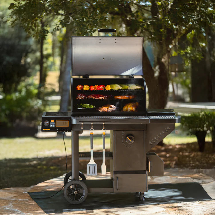 Oklahoma Joe's Tahoma 1200A DLX Auto-Feed Charcoal Grill