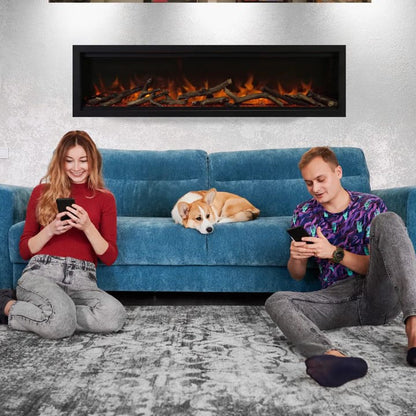 Ambiance Fireplaces > Electric Fireplaces > Linear Ambiance 50" Impressionist Lumina Electric Fireplace