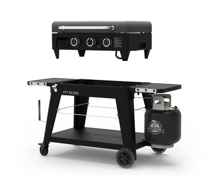 Ambiance Outdoor Cooking > Gas Grills > Griddle Ambiance 3 Burner Lift Off Griddle