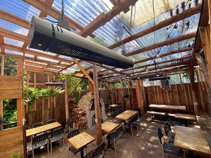 Aura Outdoor Living > Heating > Patio Heaters > Mountable Aura Carbon Black Patio Heater