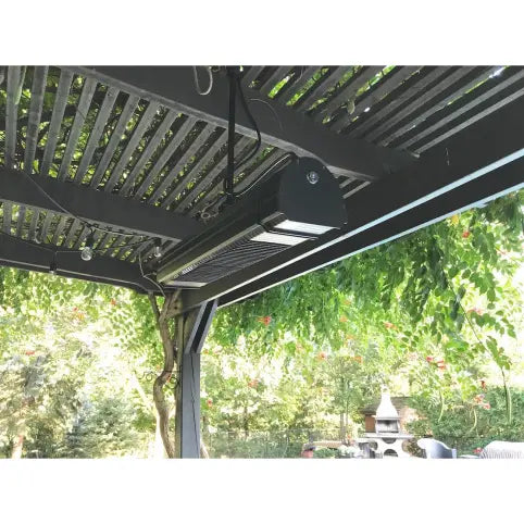 Aura Outdoor Living > Heating > Patio Heaters > Mountable Aura Carbon Black Patio Heater