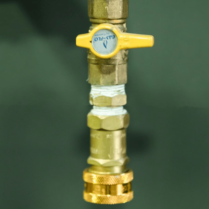 Barbecues Galore Barbecue Parts > Hoses & Fittings > Fittings Brass Fitting - TMPTMP 3/8" Male to 3/8" Male Pipe Thread