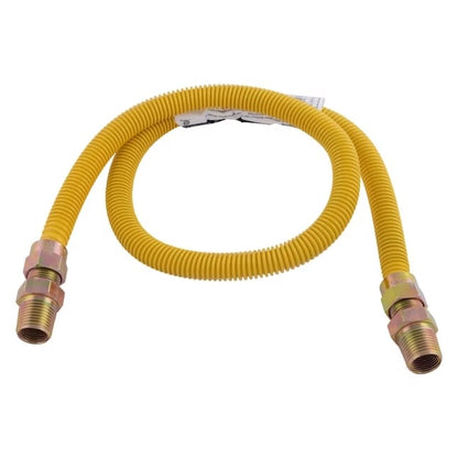 Barbecues Galore Barbecue Parts > Hoses & Fittings > Hoses 36 Inches 1/2" NG/LP MALE PIPE THREAD TO MALE PIPE THREAD APPLIANCE HOSES -  CSA APPROVED